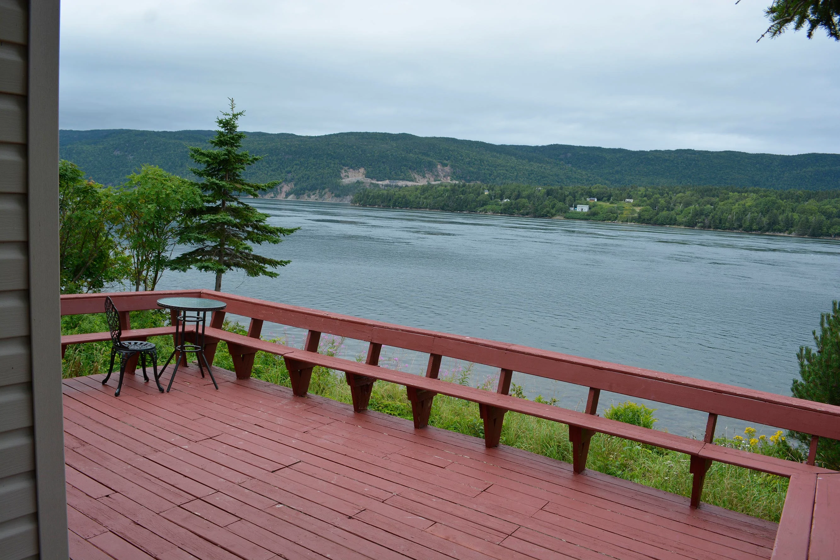 Cottage 2A front deck