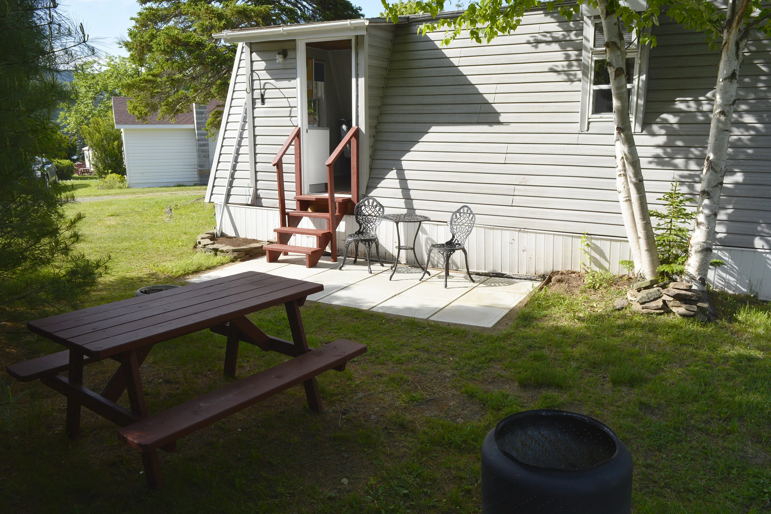 Cottage 7 patio